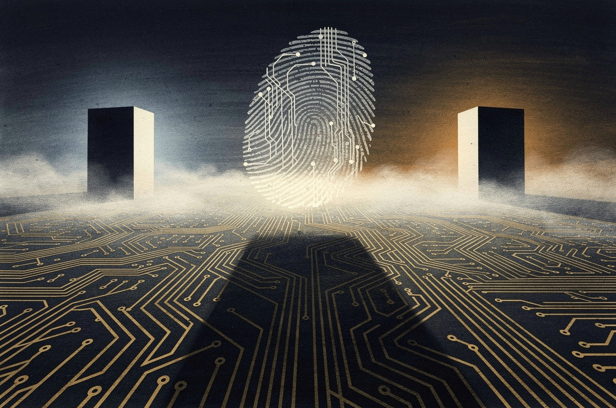 Editorial illustration for: Hidden Watermarks, Rival Chips, and Regulatory Reckoning: The Stories Shaping Tech in August 2026