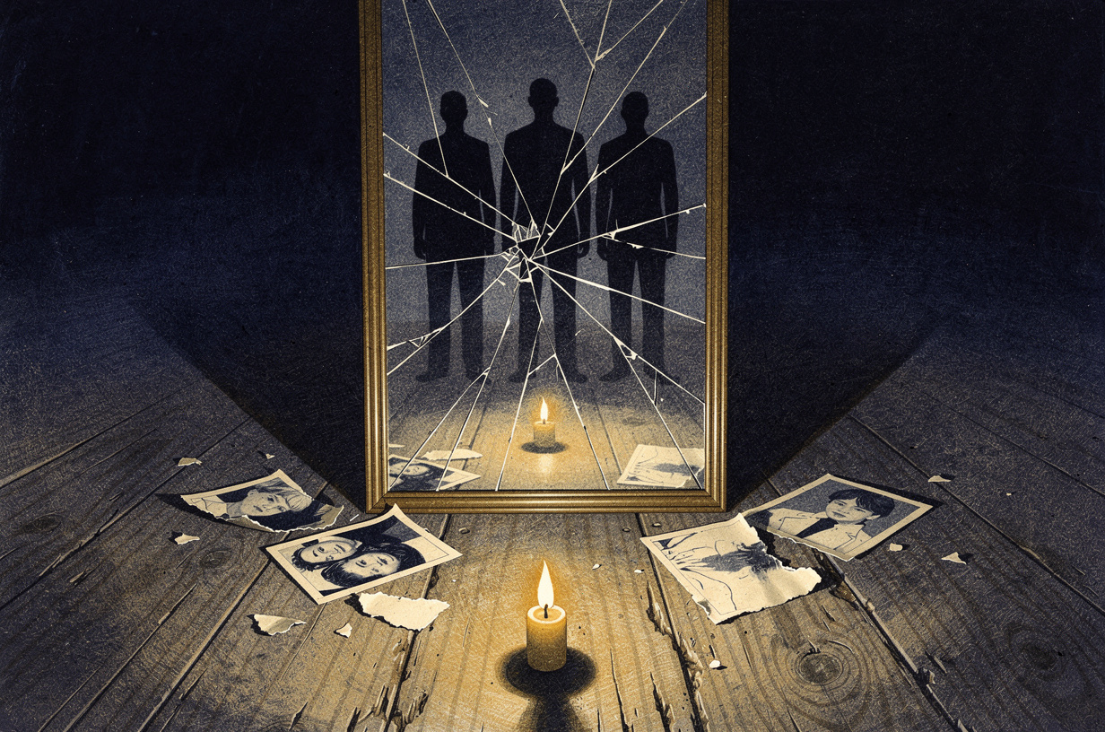 Editorial illustration for: Last Seen: Three Cases Where Vanishing Was Only the Beginning