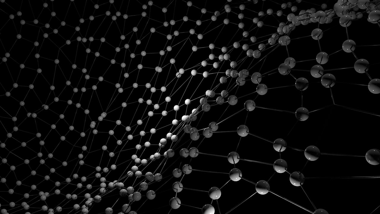 A physical or digital model of a spherical molecular cage structure.