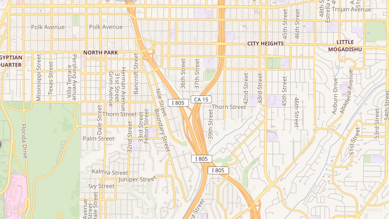 Map of North County San Diego, CA