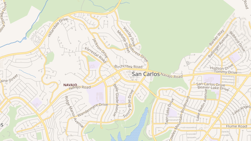 Map of 7005 Navajo Road, San Diego, CA