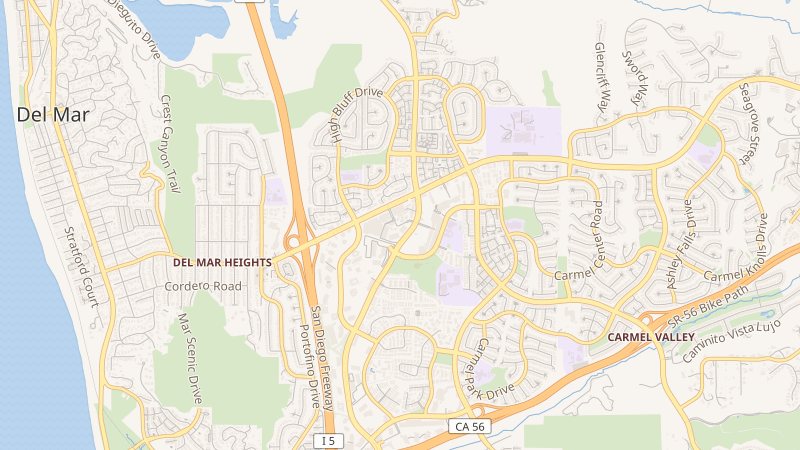 Map of 3725 Paseo Place, One Paseo, Carmel Valley, San Diego, CA