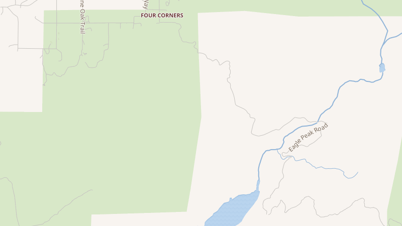 Map of San Diego County, CA